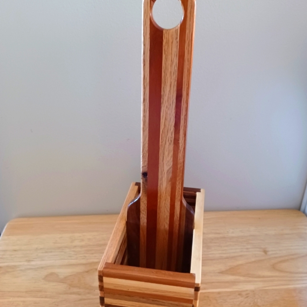 New Oak,Maple & Cherry Wood Multipurpose Counter Caddy, Table Caddy